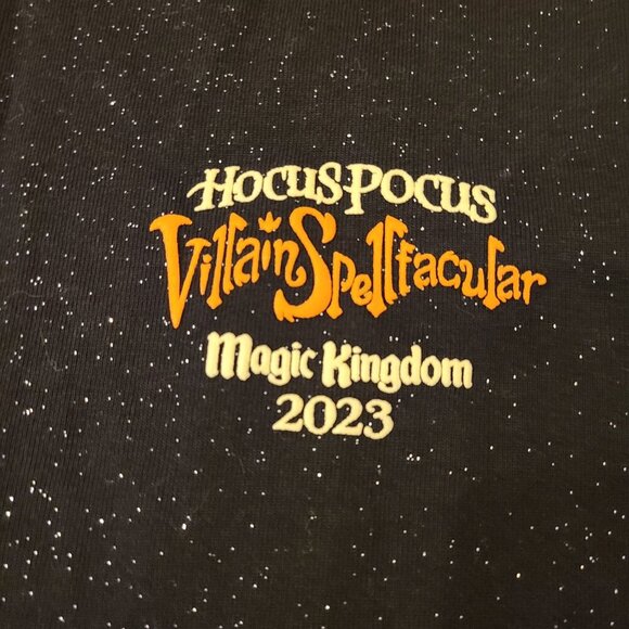 2023 Disney Parks Hocus Pocus Villain Spelltacular Halloween Spirit Jersey XS - Picture 4 of 13